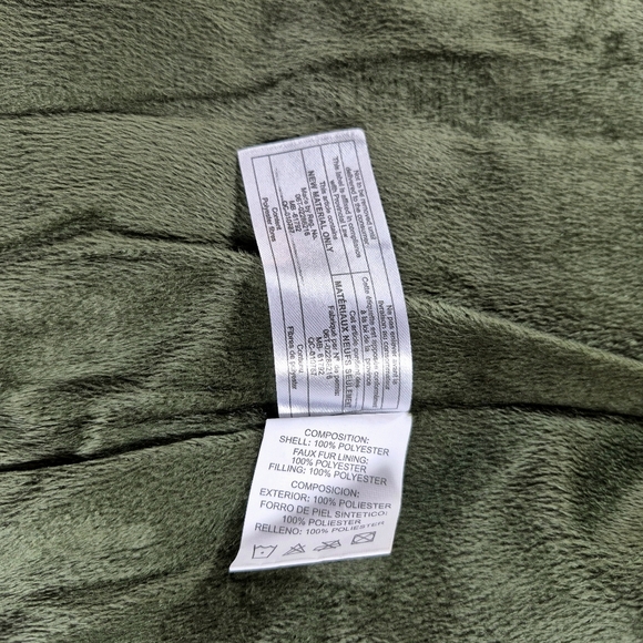 NWOT Special One Premium Collection Olive Green Puffer Vest Jacket For Women M - Picture 9 of 10